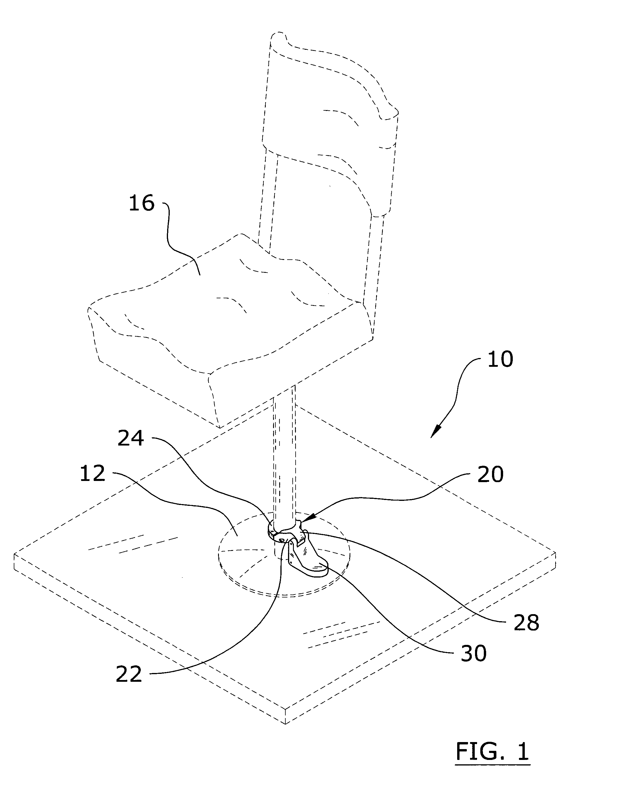 Boat seat release system