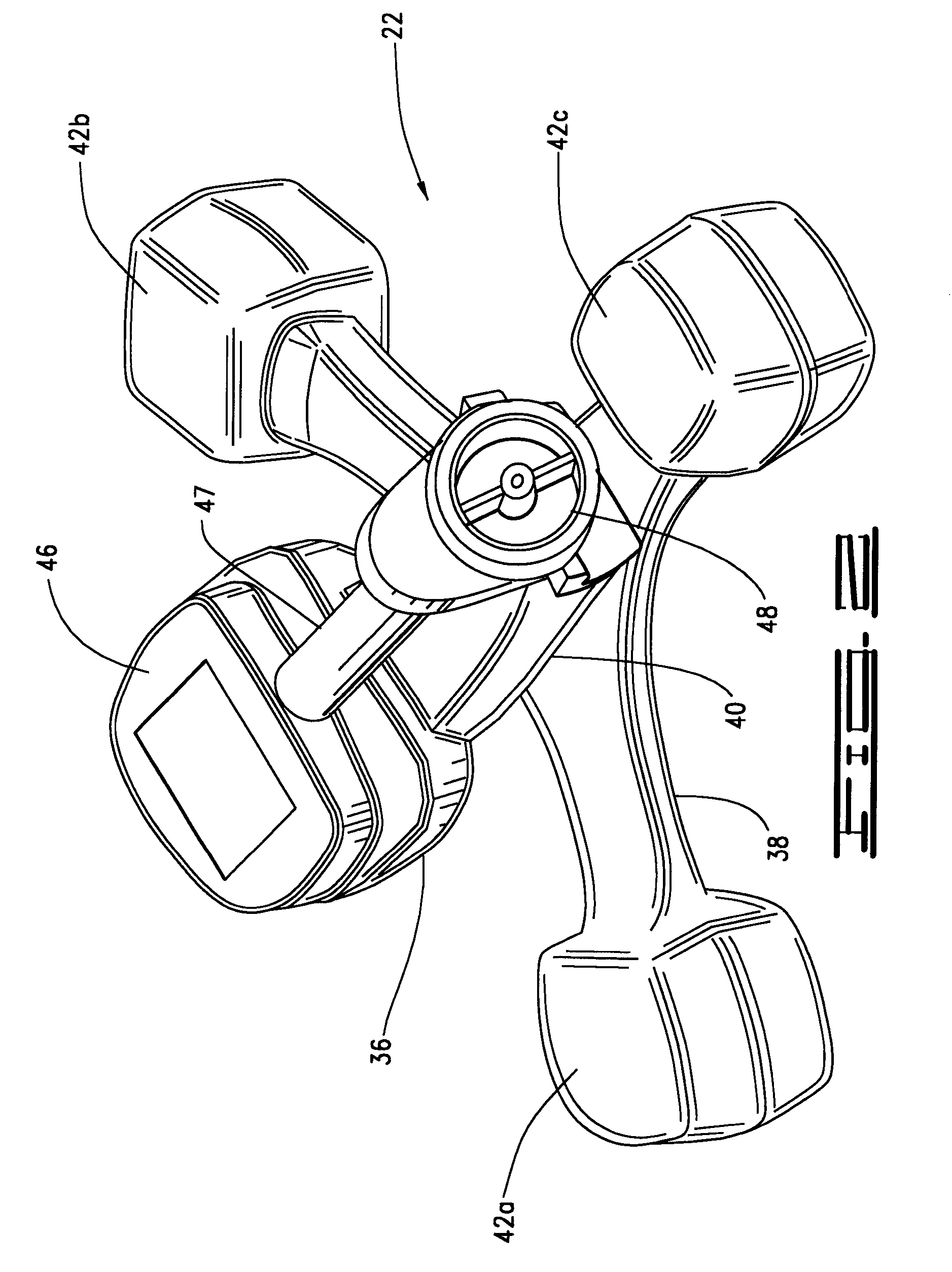 Dipole locator using multiple measurement points