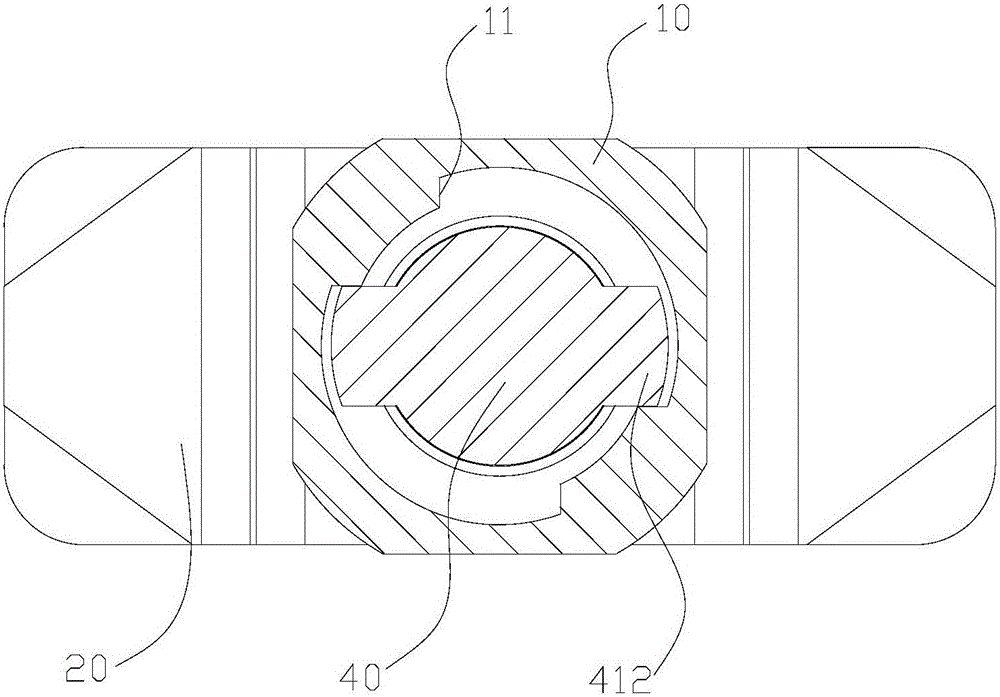 Cam lock and rail vehicle with cam lock