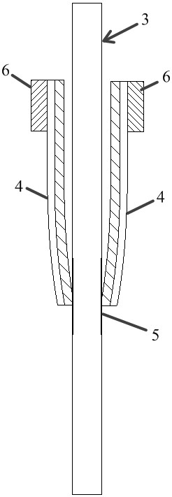 Electrode tweezer with controllable automatic dripping function