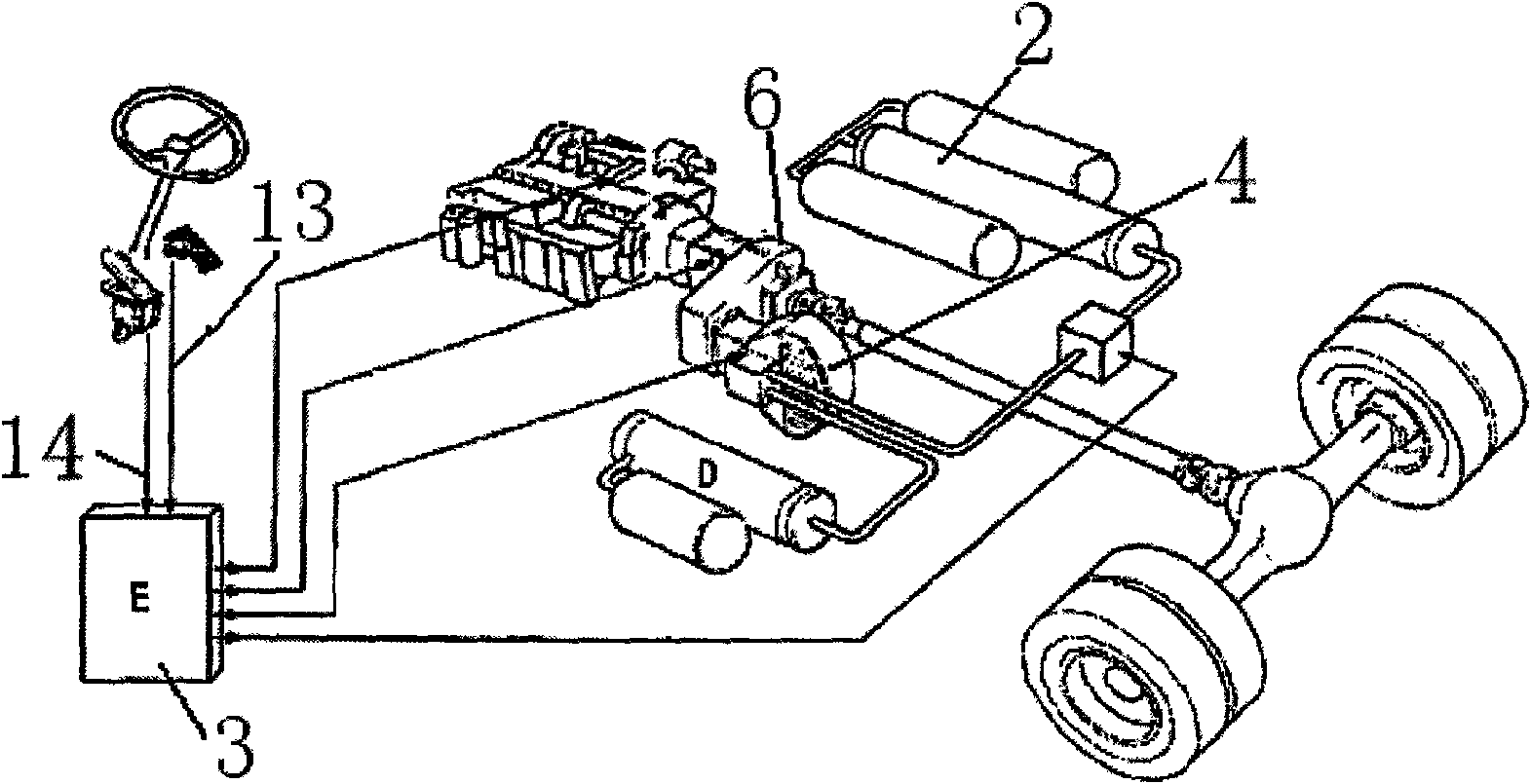 Assistant automobile starting system and control method of assistant starting