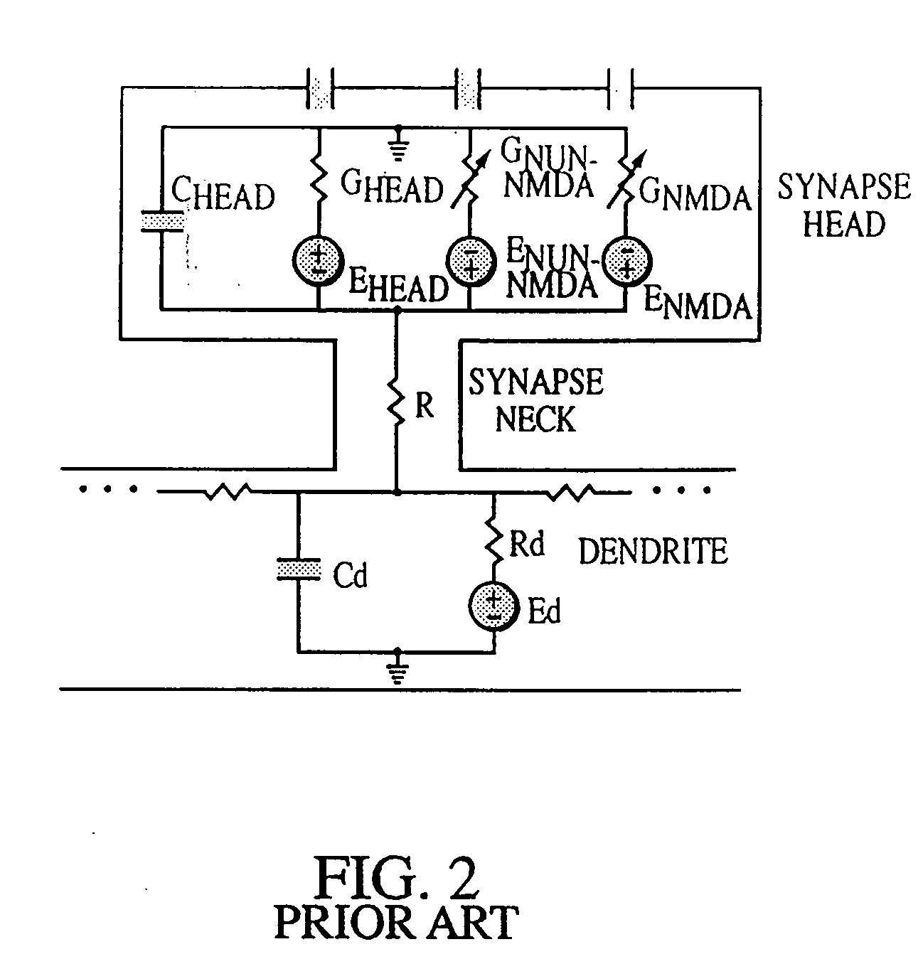 Hebbian synapse circuit