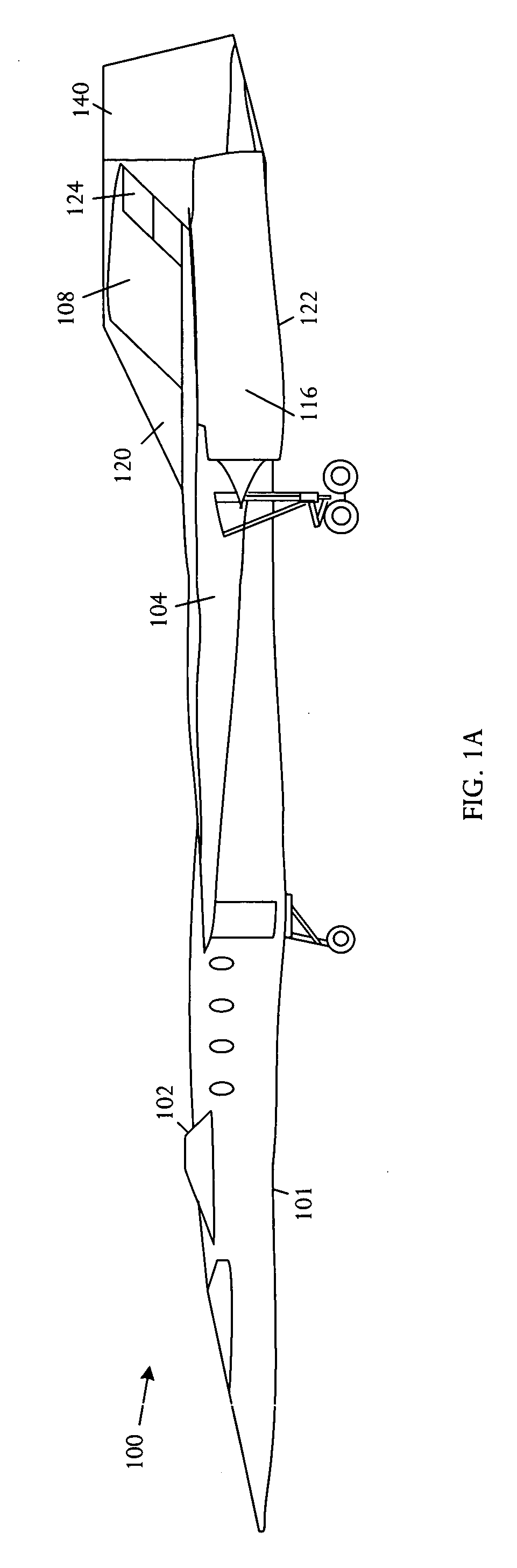 Canard position and dihedral for boom reduction and pitch/directional control