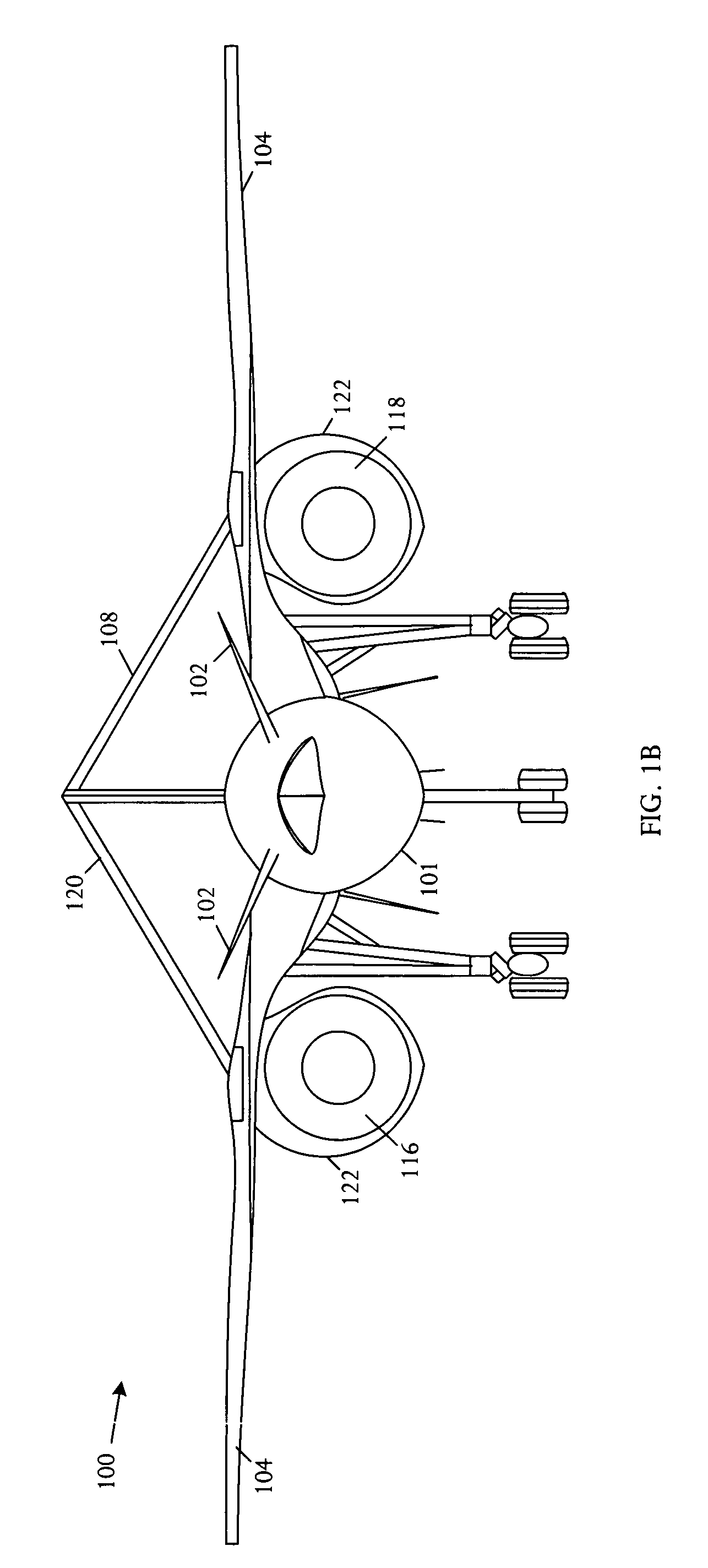 Canard position and dihedral for boom reduction and pitch/directional control