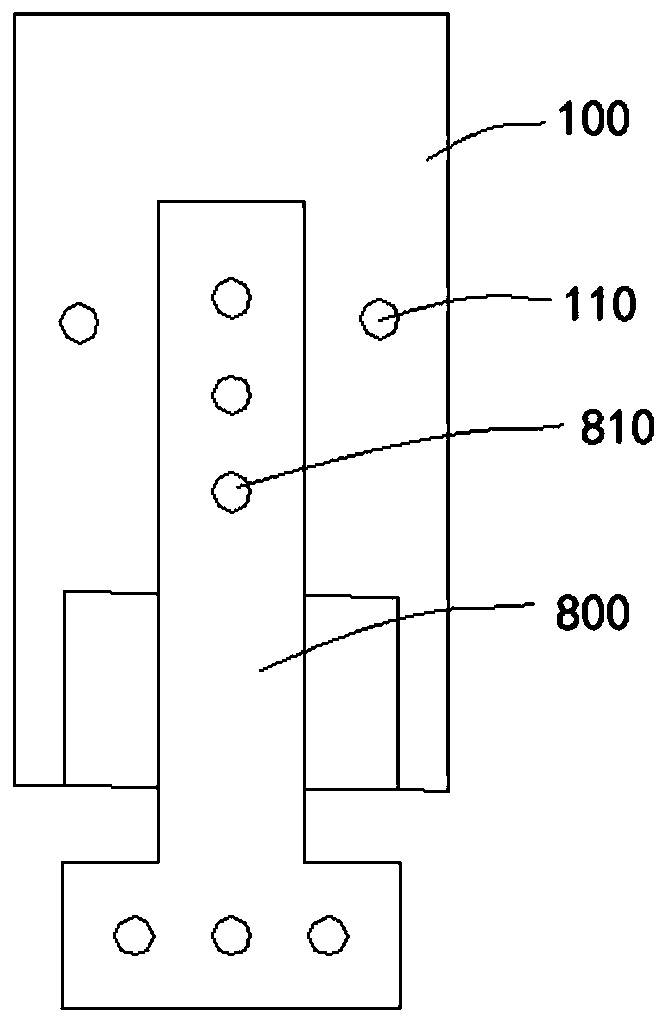 Integrated forming mold for main beam box body structure of unmanned aerial vehicle