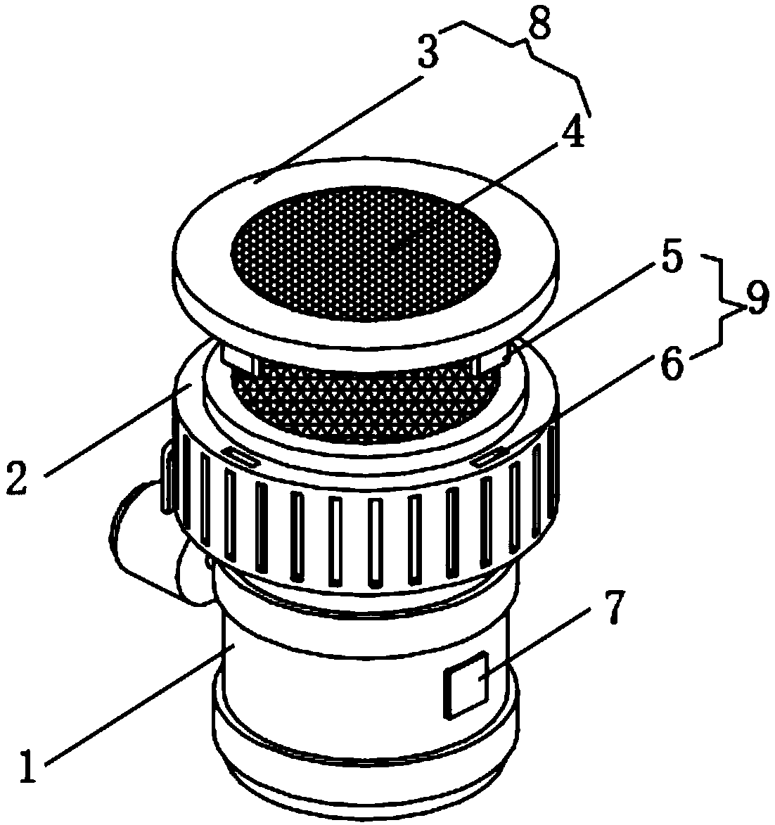 High-efficiency air cooler applied to heat exchanger