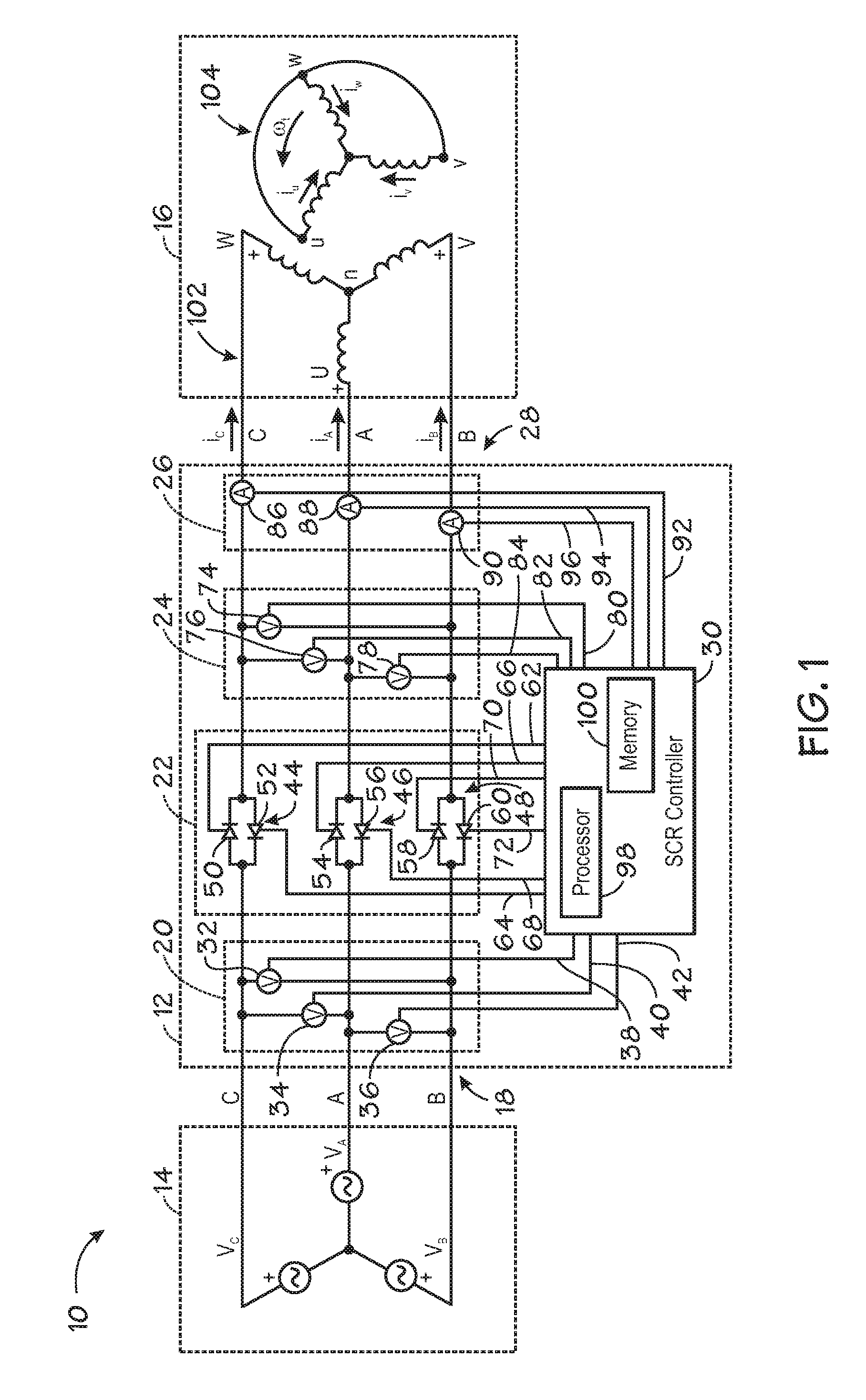 Induction motor controller