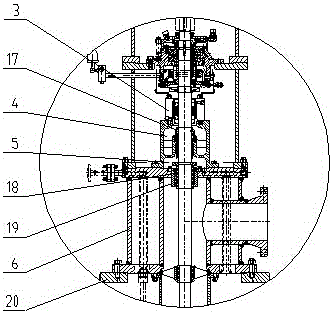 Marine vertical deep well liquid cargo pump