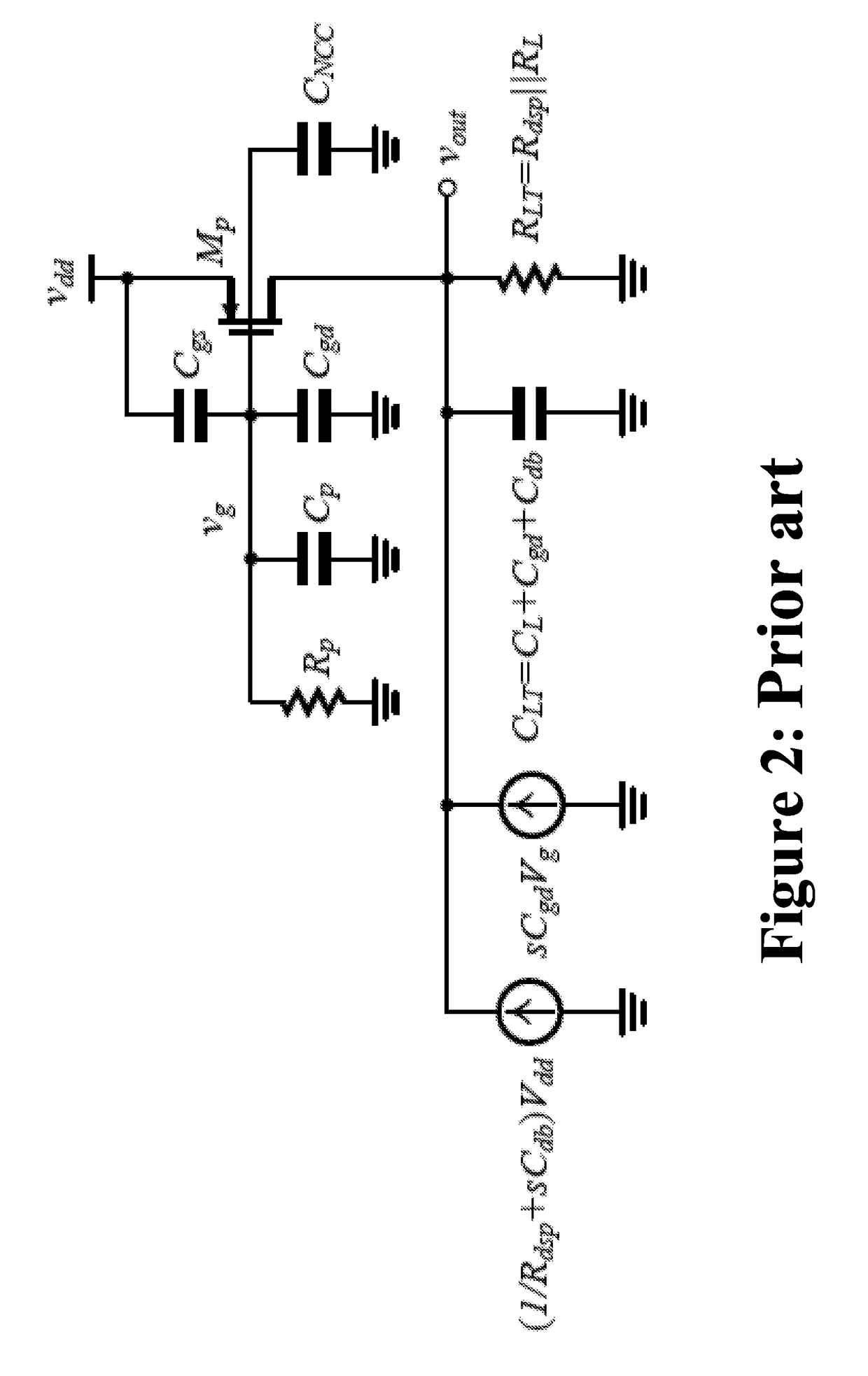 Voltage regulators with improved power supply rejection using negative impedance