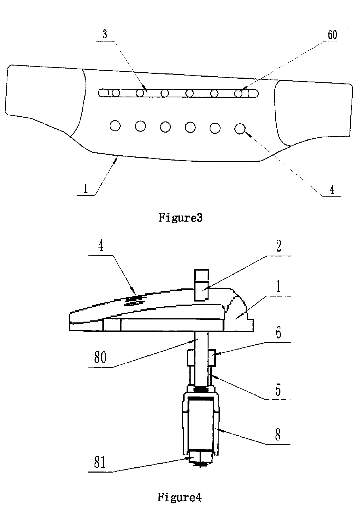 Electronic Sensor Device for Detecting the Vibration Related to an Amplification System within Stringed Musical Instruments