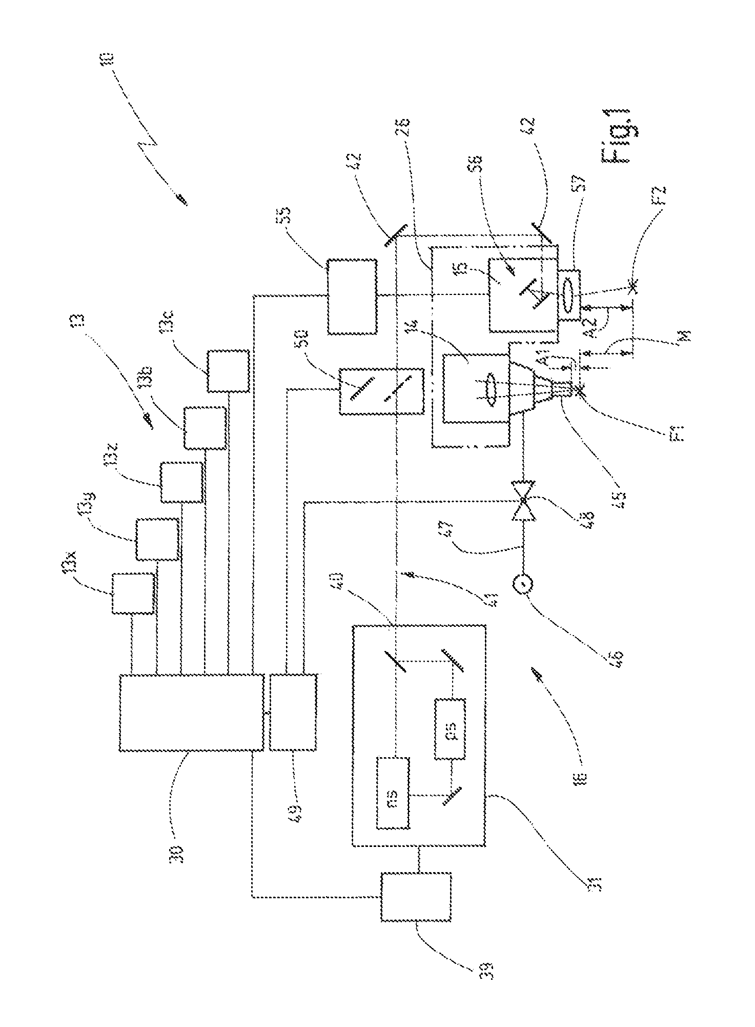 Laser machining apparatus with switchable laser system and laser machining method