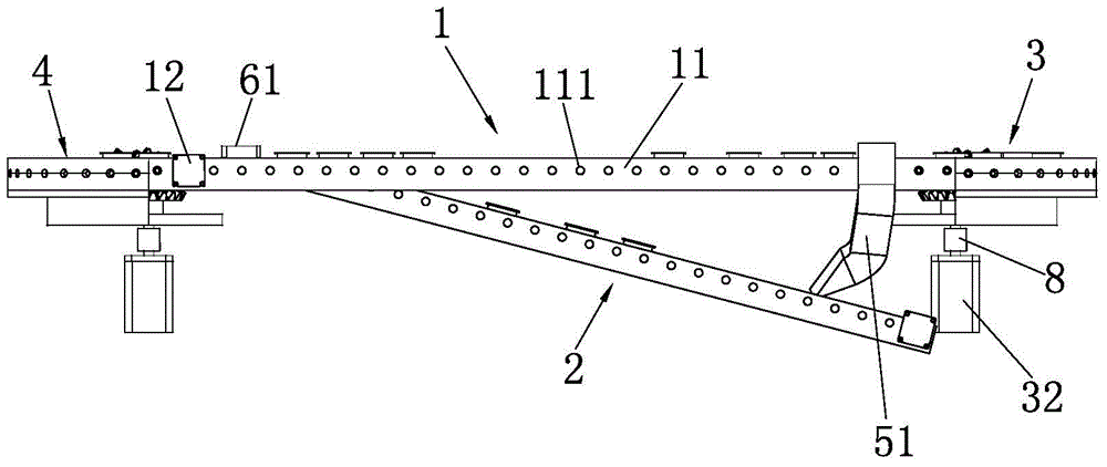 Cap arranging device for automatic bottom cap feeding machine