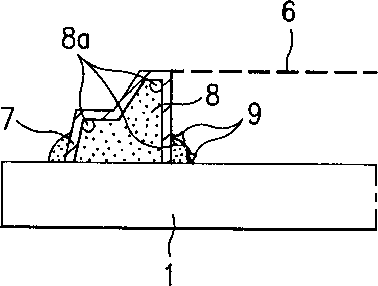 Panel-guide assembly in plain CRT