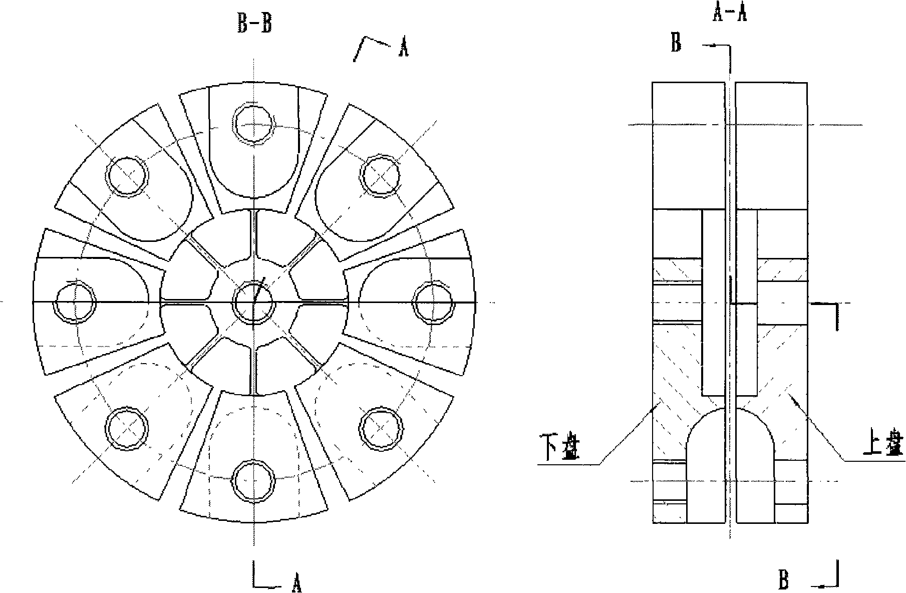 Structure mechanics combined experimental device