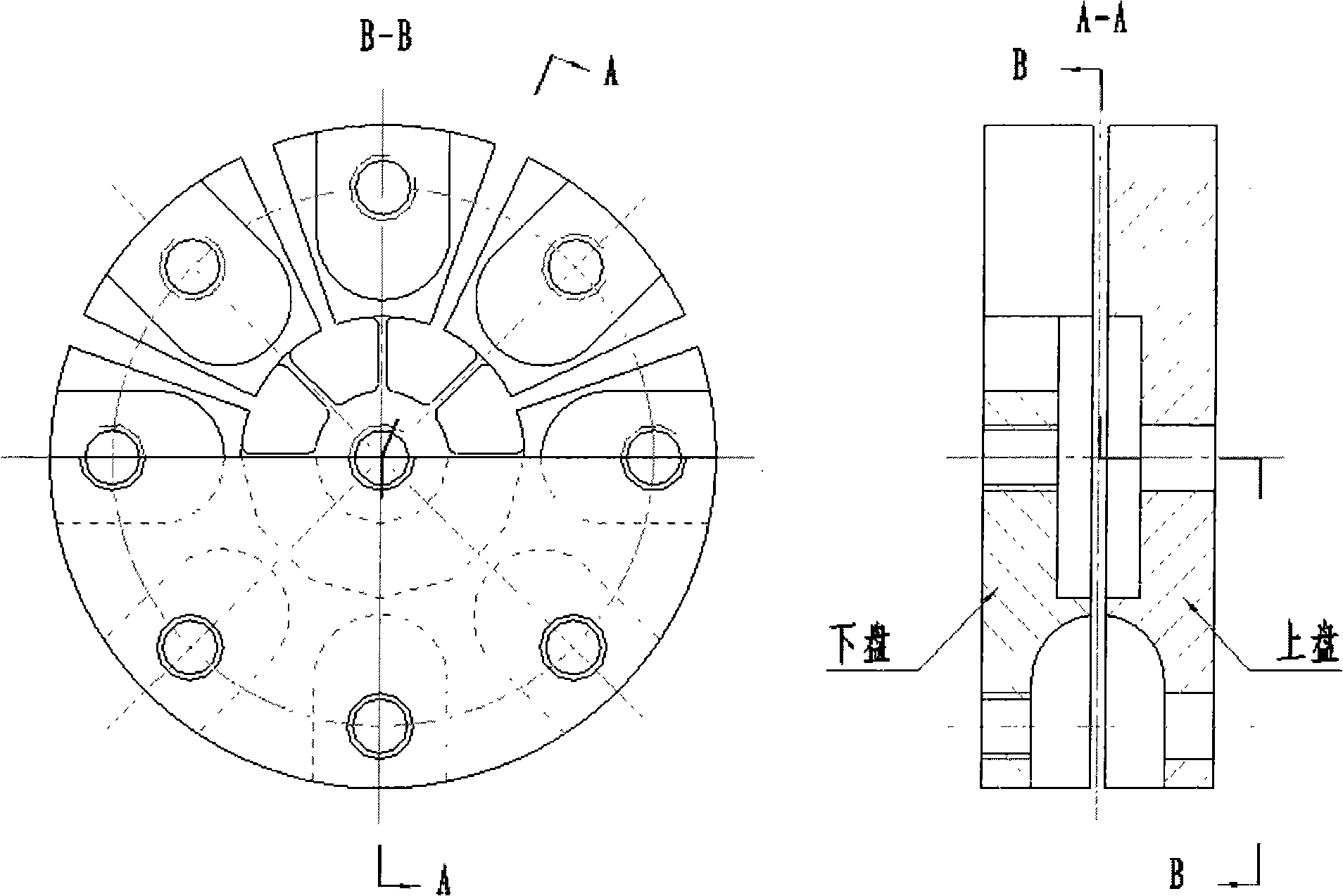 Structure mechanics combined experimental device