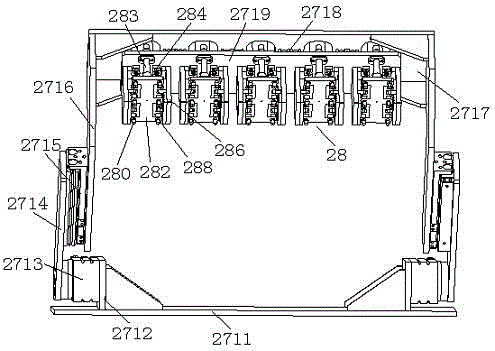 Feeding unit of brake pump shell feeding machine