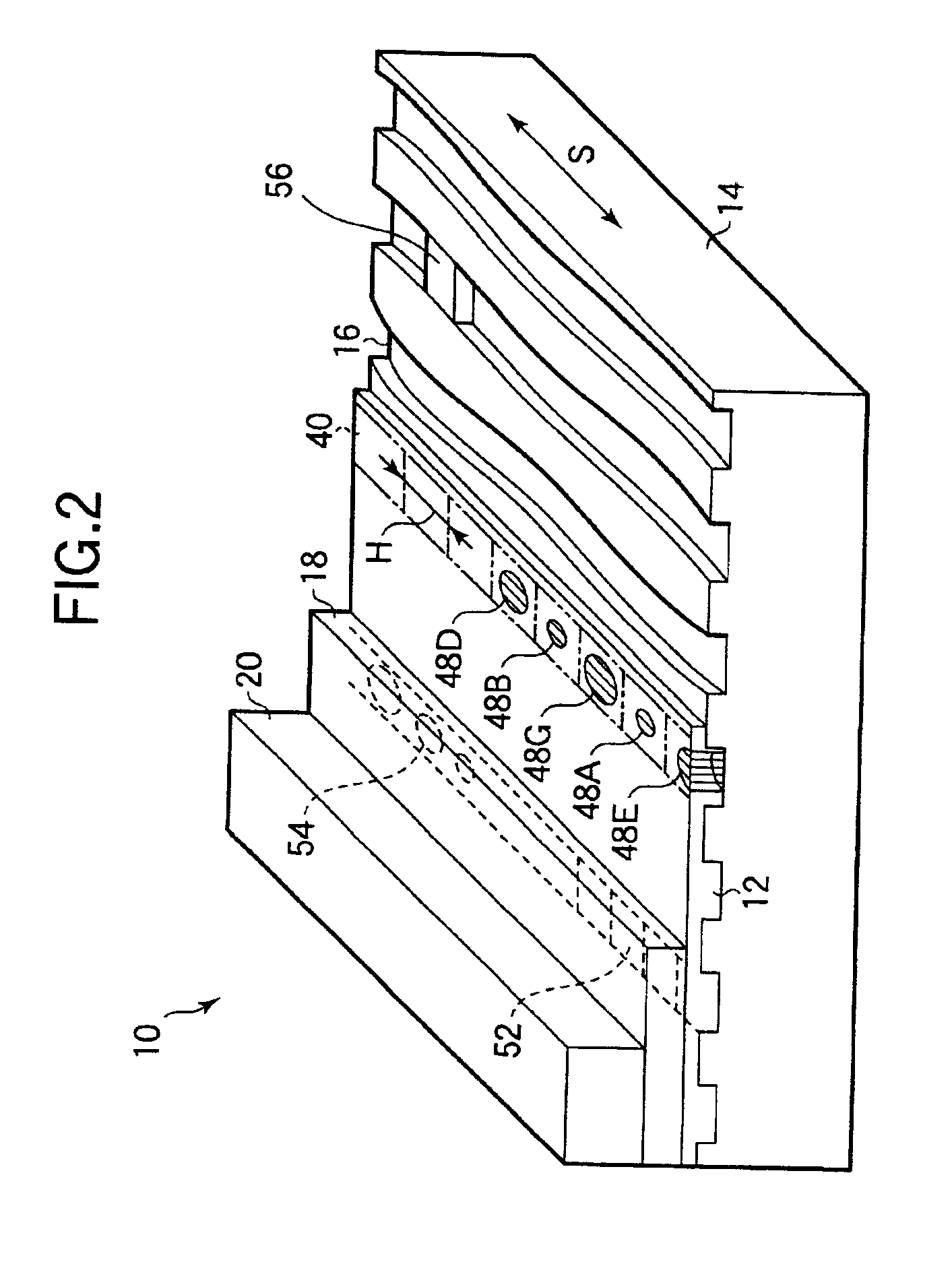 Optical recording medium with recording marks having different states, and method of recording using the optical recording medium