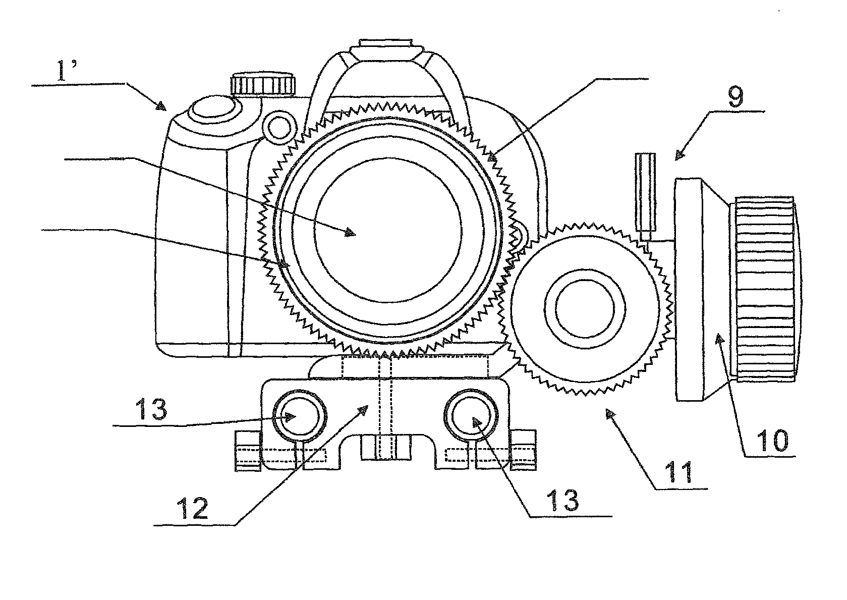 Additional Knurled Ring for Optical Lens