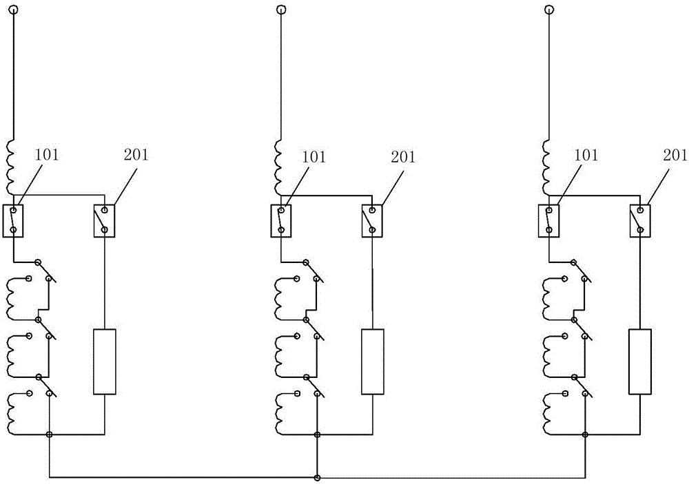 Permanent magnetic vacuum on-load voltage regulation switch, transformer and on-load voltage regulation method