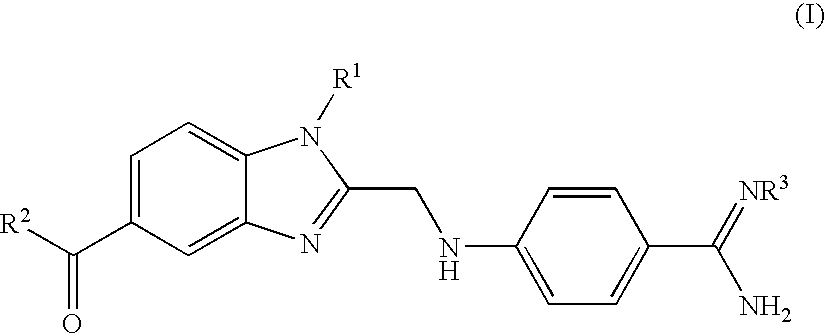 Process for the preparation of the salts of 4-(benzimidazolylmethylamino)-benzamides