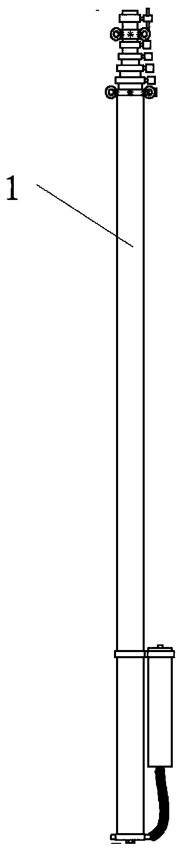 Multilayer atmospheric parameter measuring instrument