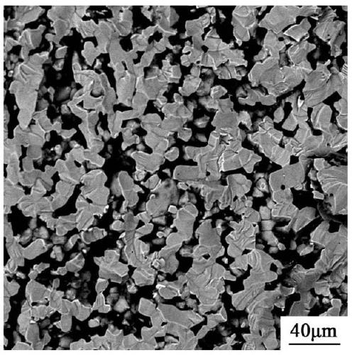 High-purity SiC ceramic prepared through normal-pressure solid-phase sintering and preparing method thereof