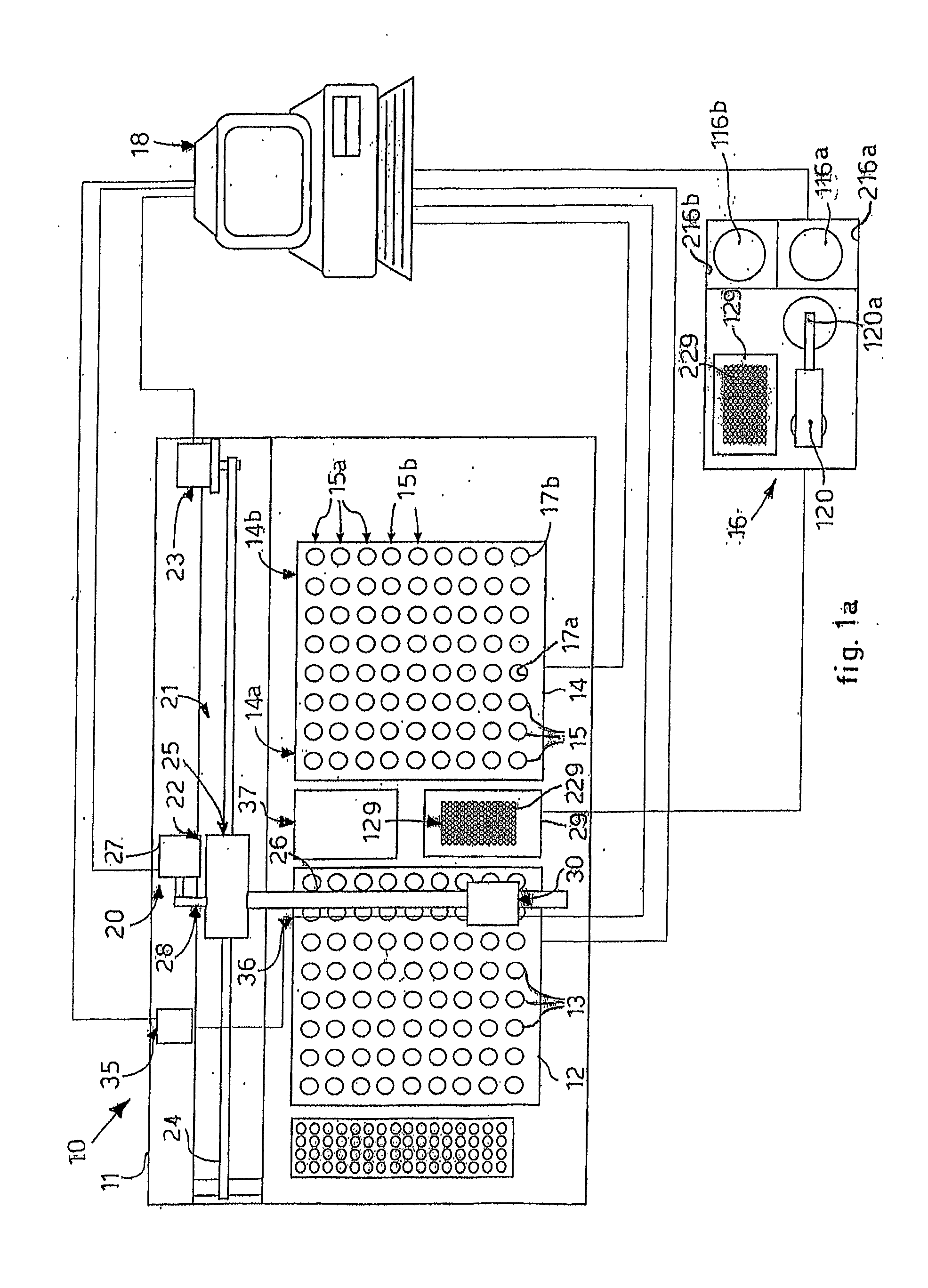 Device and method for diagnostic analyses