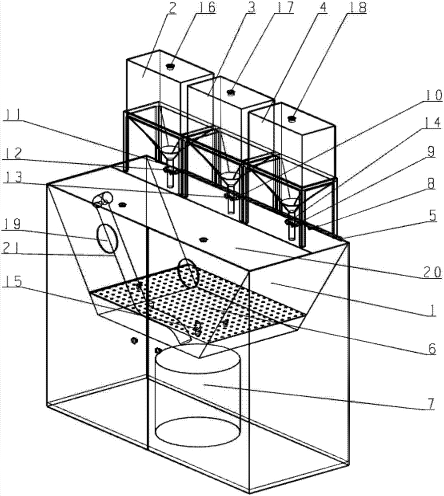 Device and method for atomization cleaning of 3D printing photosensitive resin