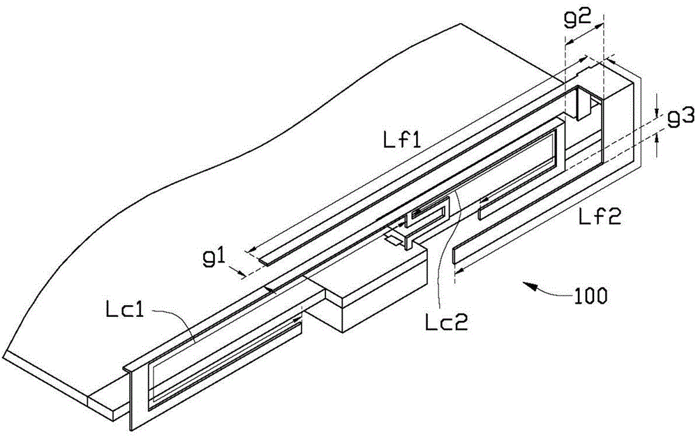 Wideband antenna and wireless communication device having the same