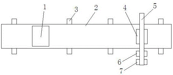 Flat screen printing and digital printing combined printing device and method