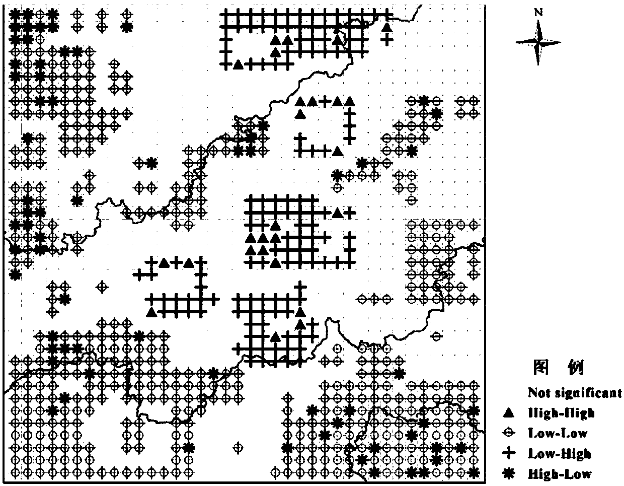 Soil heavy metal enterprise pollution source recognition method based on source-sink spatial variable inference