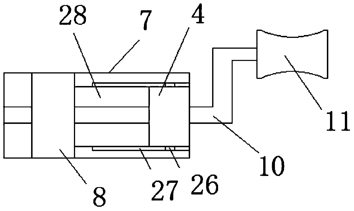 A multi-bit steel pipe drilling device