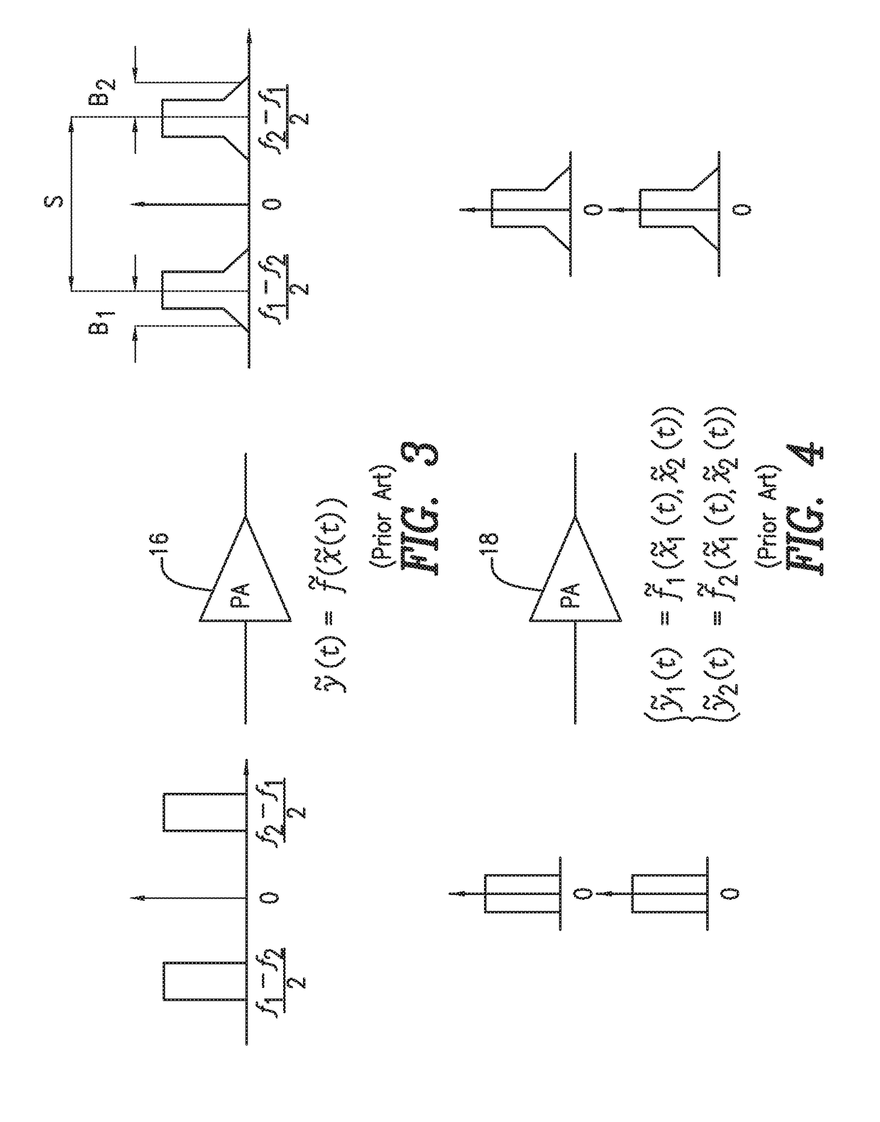 Baseband equivalent volterra series for digital predistortion in multi-band power amplifiers