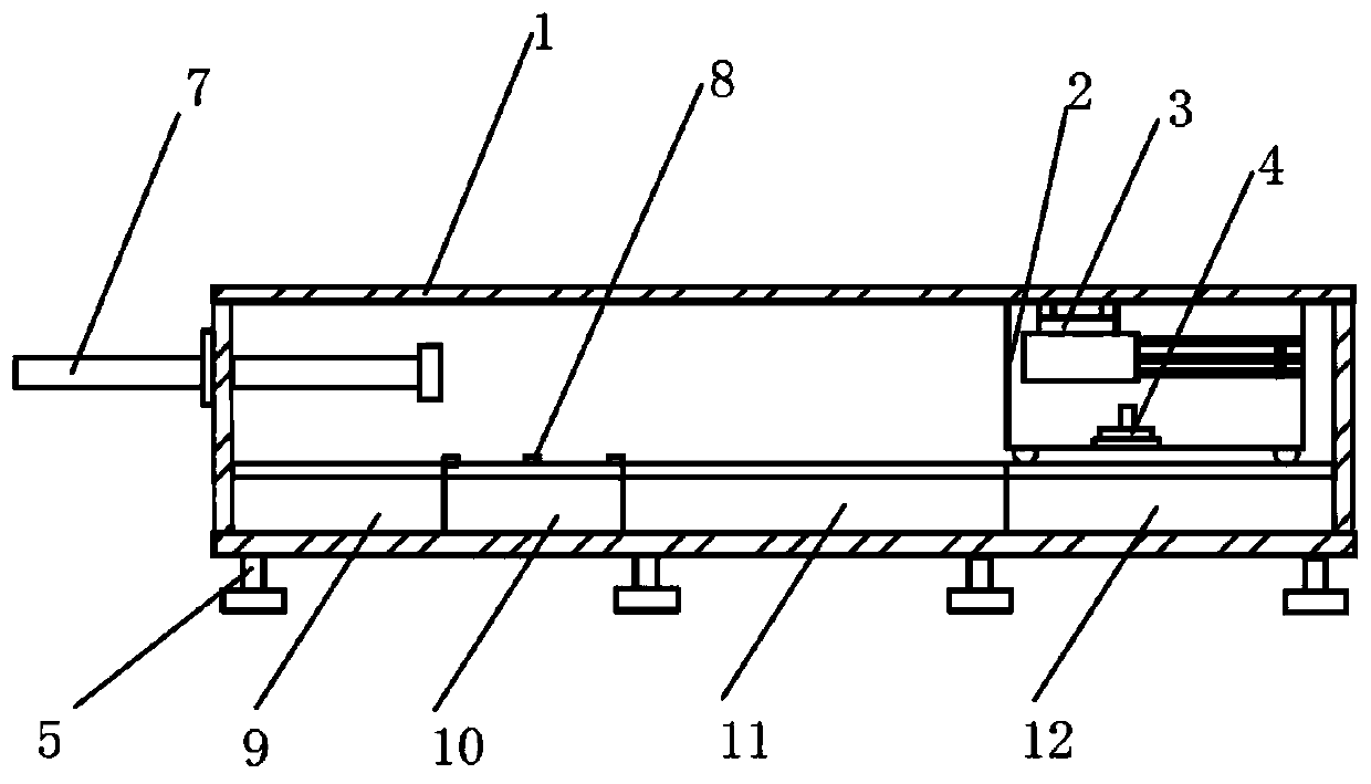 Machine gun recoil energy testing device and method