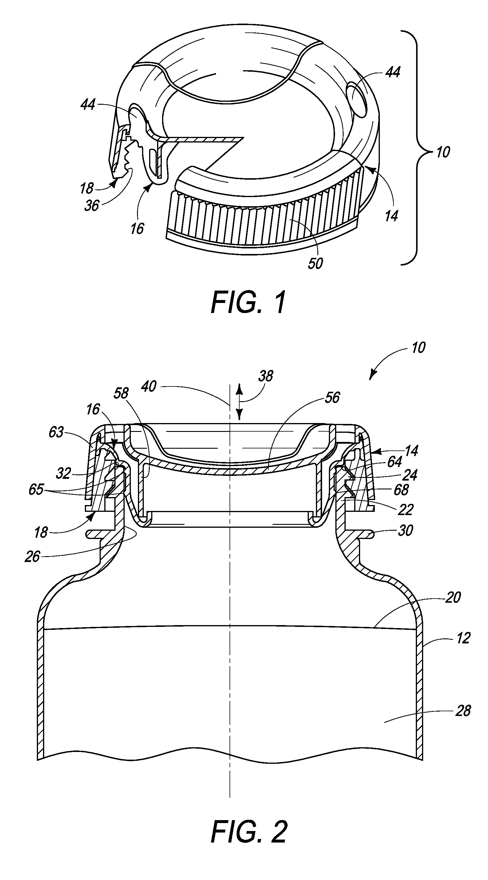 Pour Cap For Fluid Containers