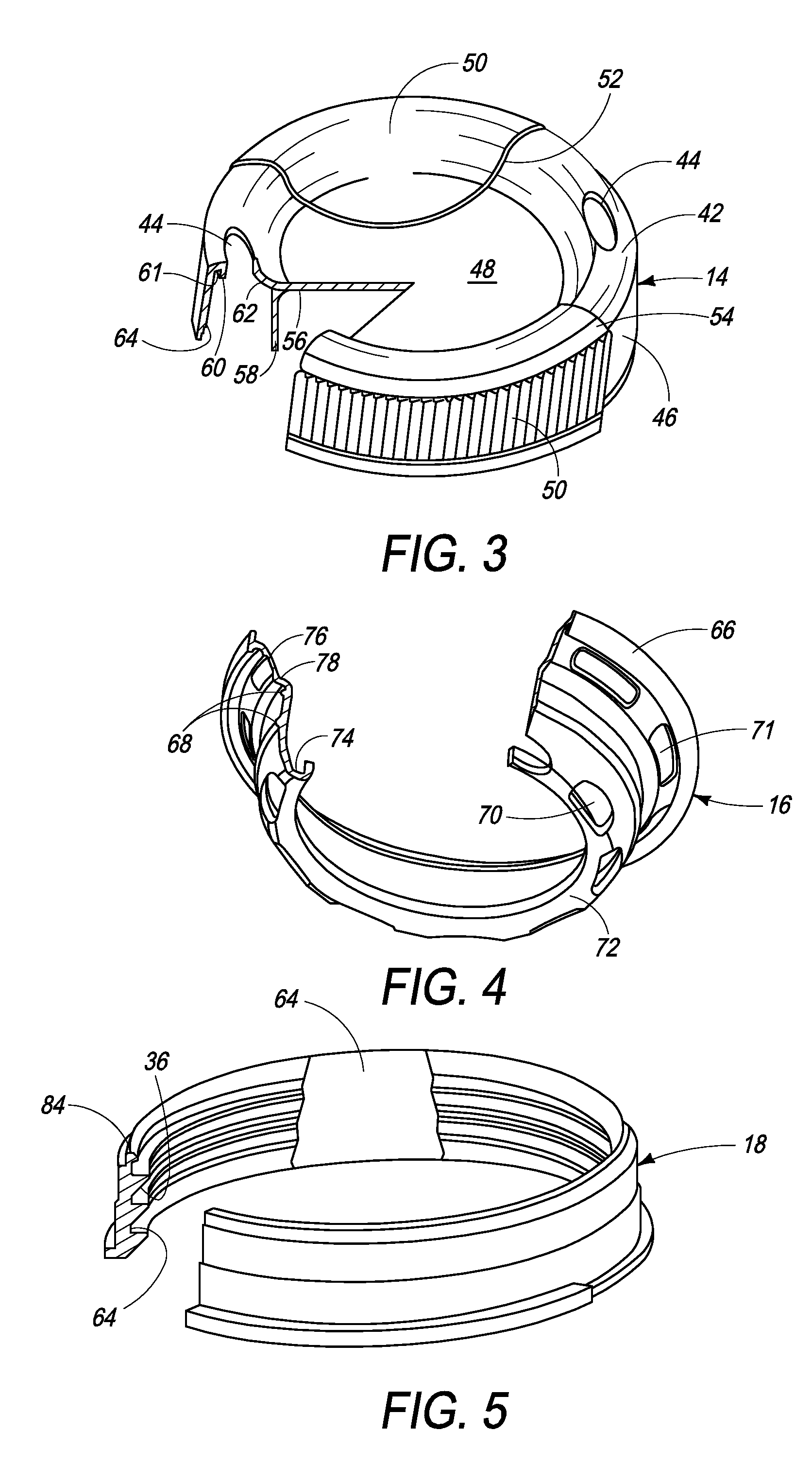 Pour Cap For Fluid Containers