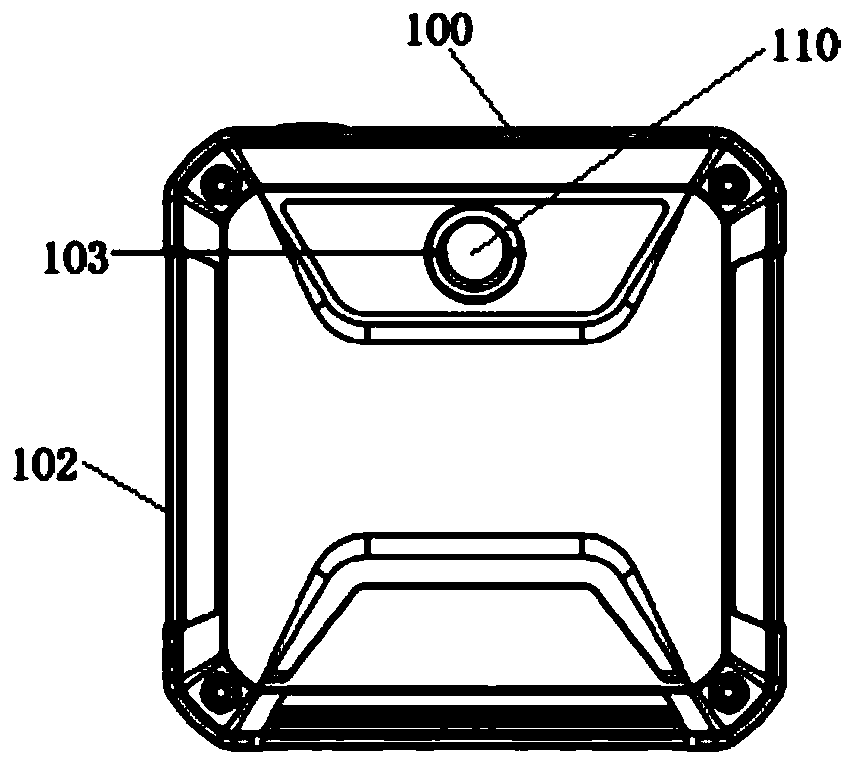 Body temperature screening recording device and body temperature screening processing method