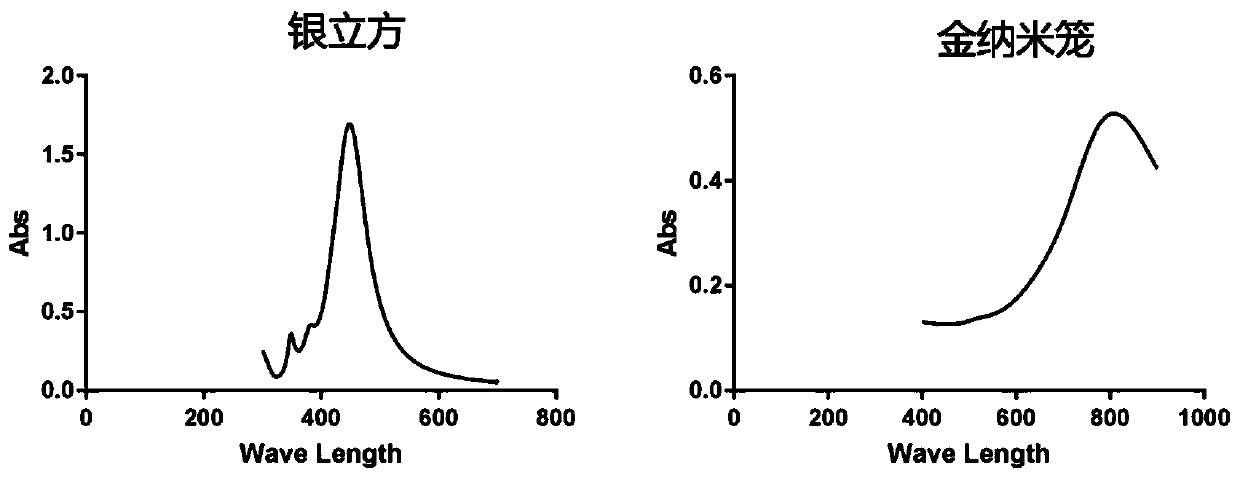 Application of gold nanocages in DAN injury resistance