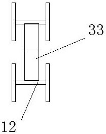 Distributed load applying device and method for tunnel lining