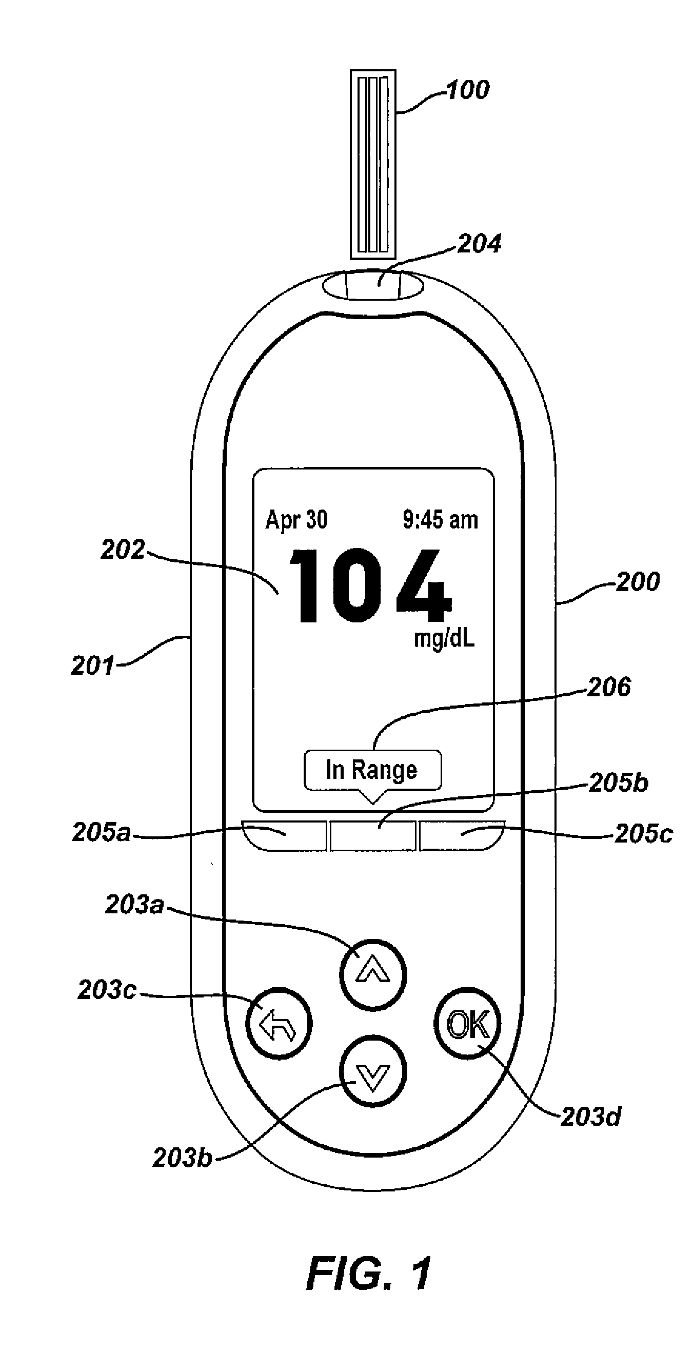 Analyte meter with operational range configuration technique