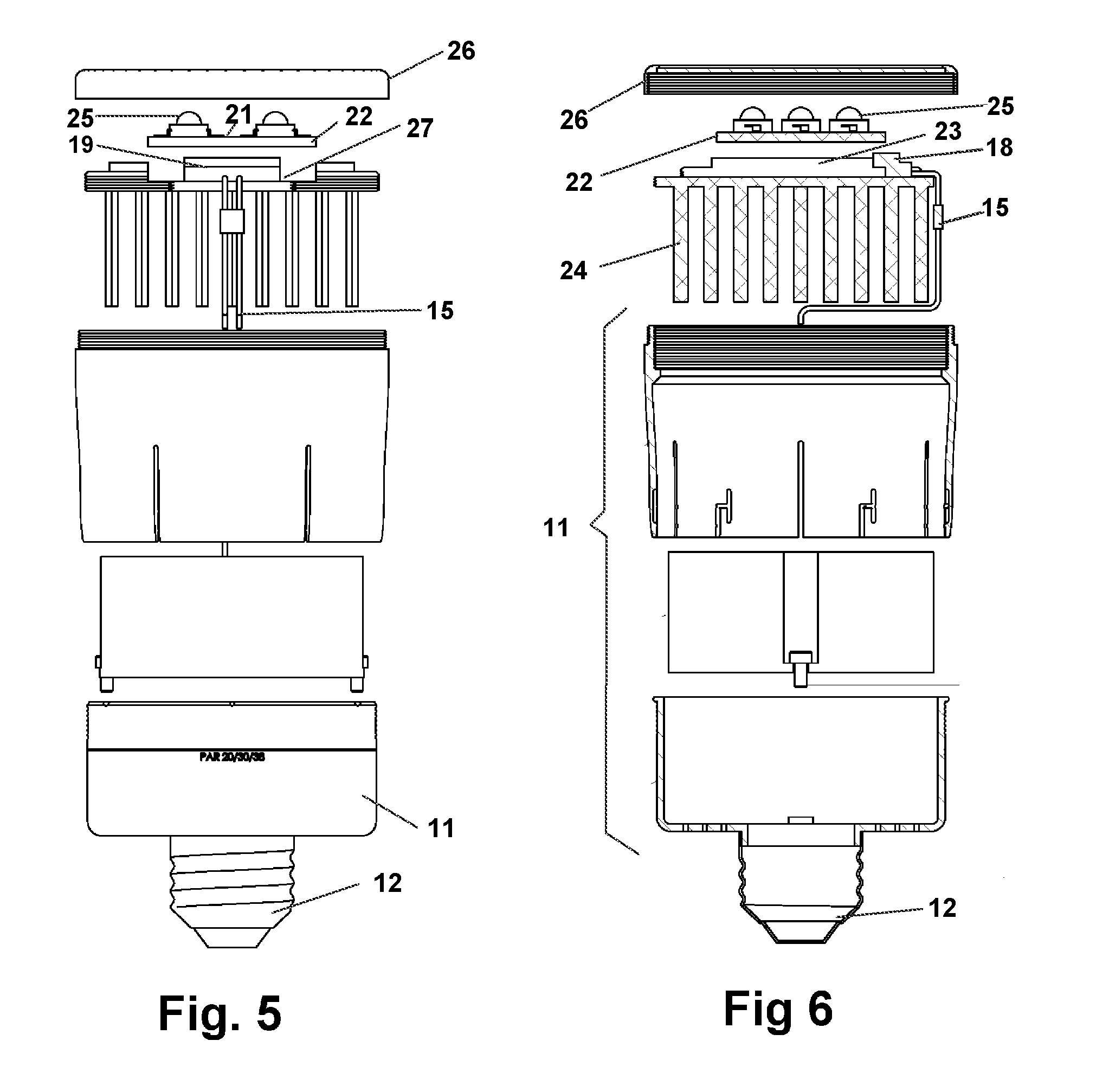 Modular LED light system and method