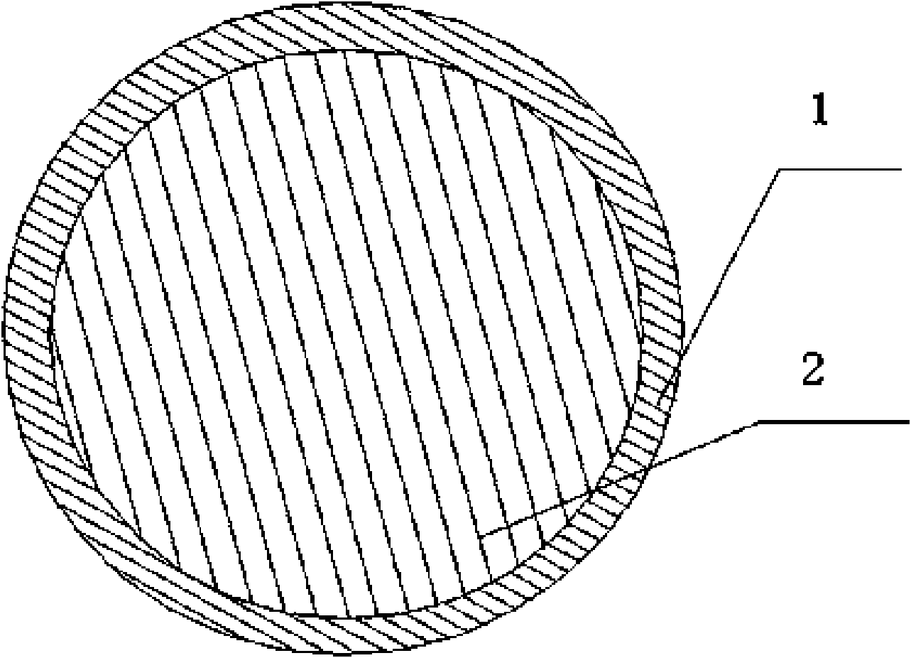 Blood vessel covered stent and manufacturing method thereof