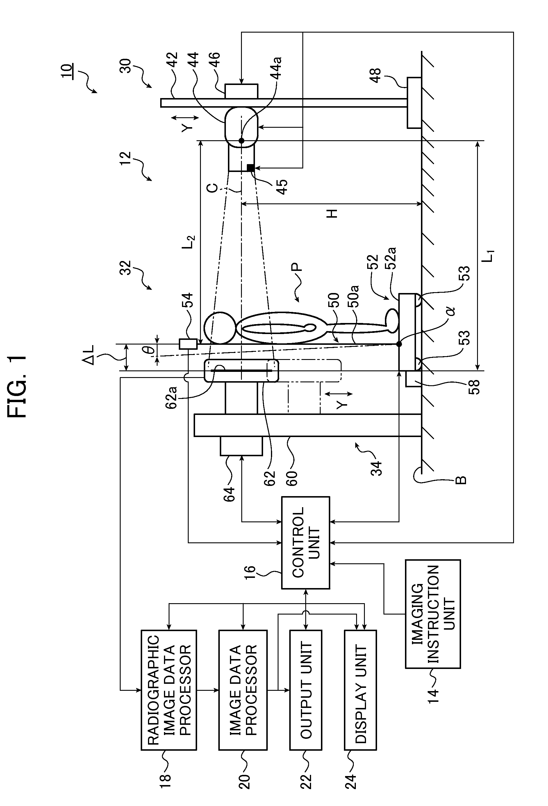 Radiographic imaging system and radiographic imaging method