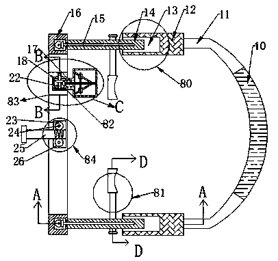 Auxiliary glasses for dripping medical liquid medicines