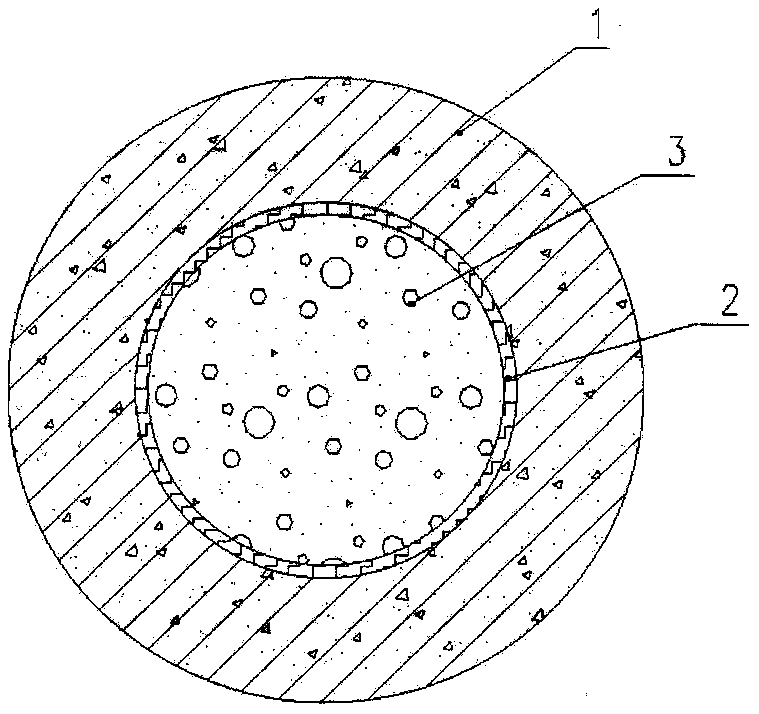 Reinforced concrete-fiber reinforce plastic (FRP) pipe confined seawater sea sand recycled concrete combination column