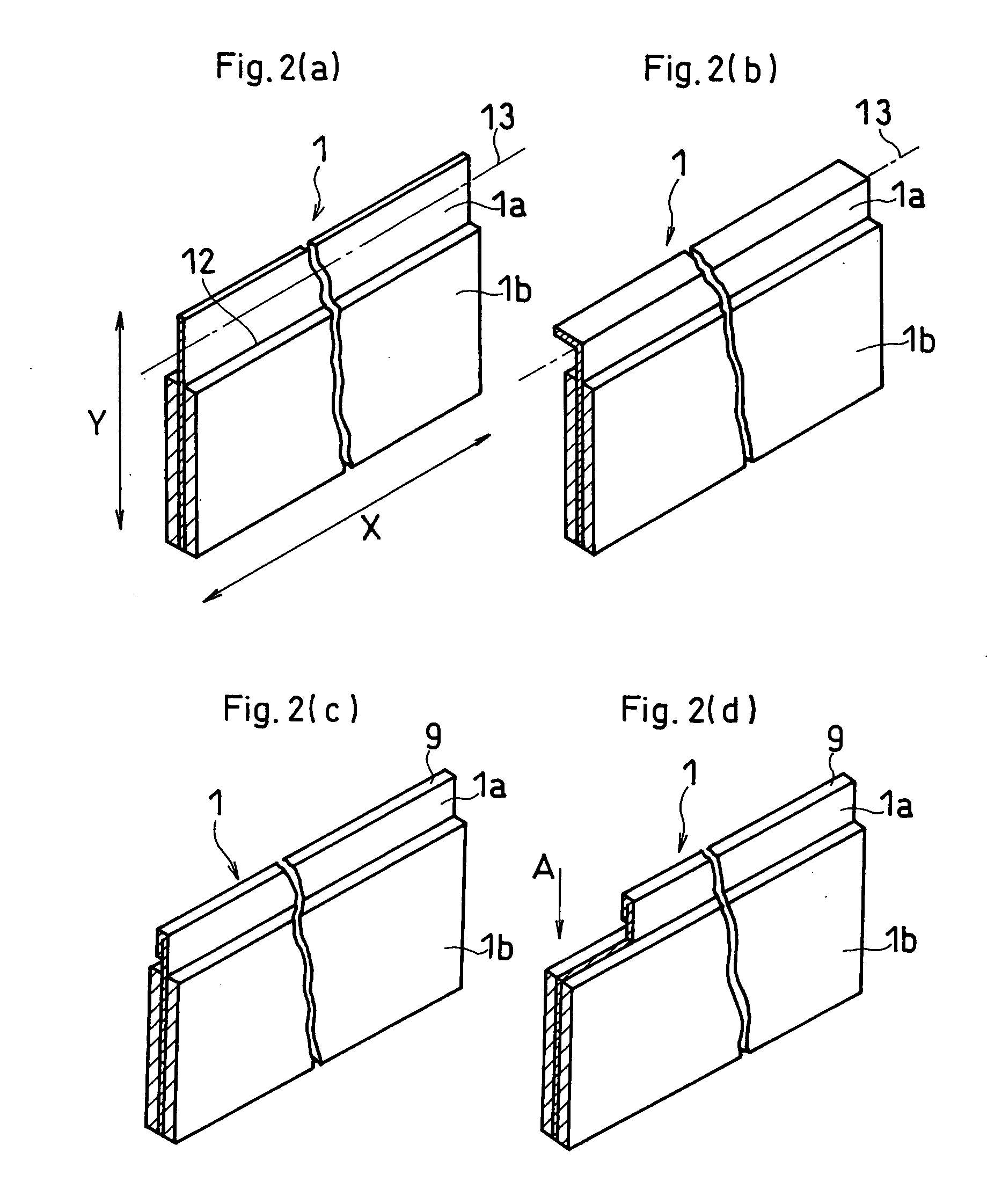 Set of electrode plates for rolled electrochemical component and a cell comprising such electrode plates