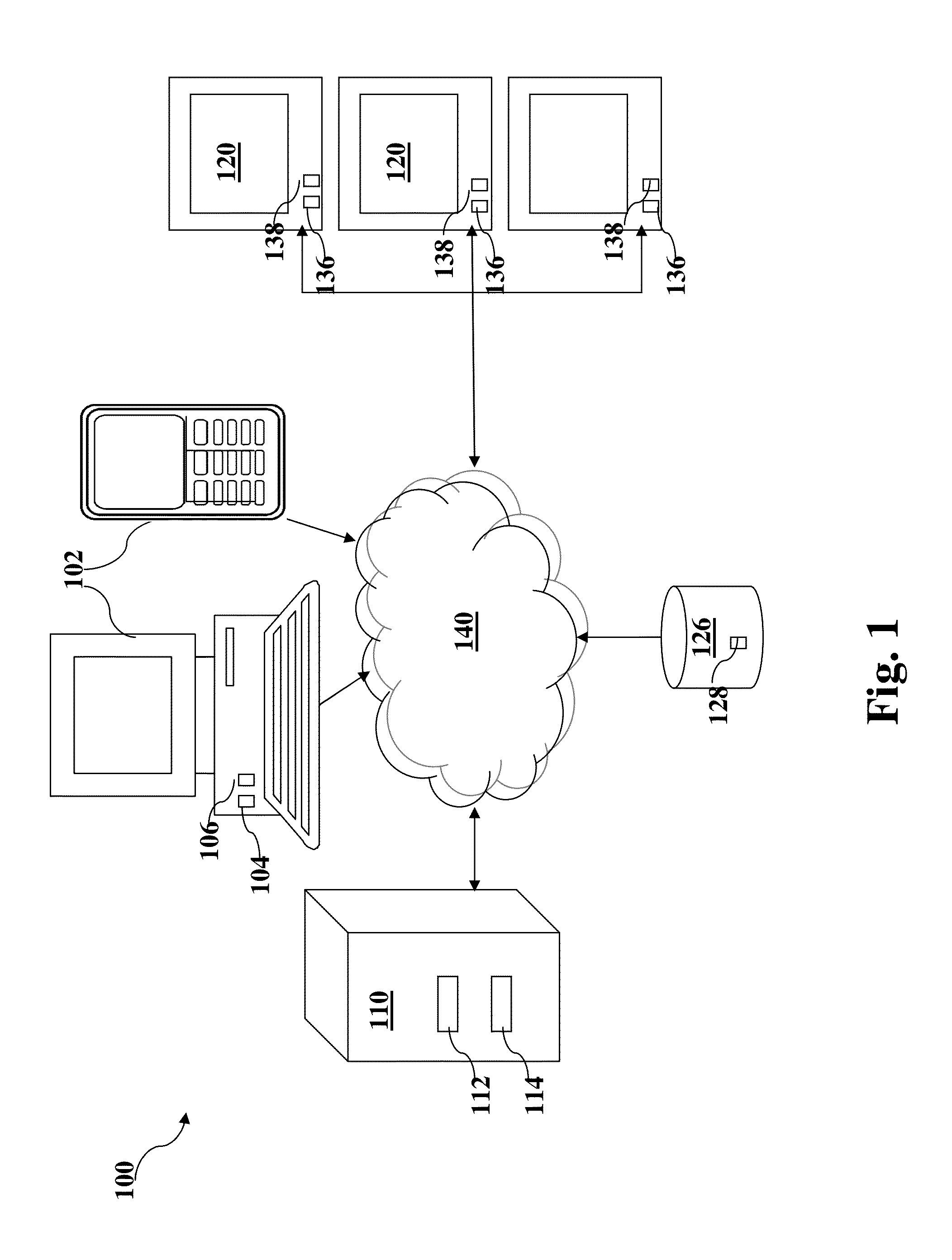 System and method for broadcasting mass market messages over a network of screens