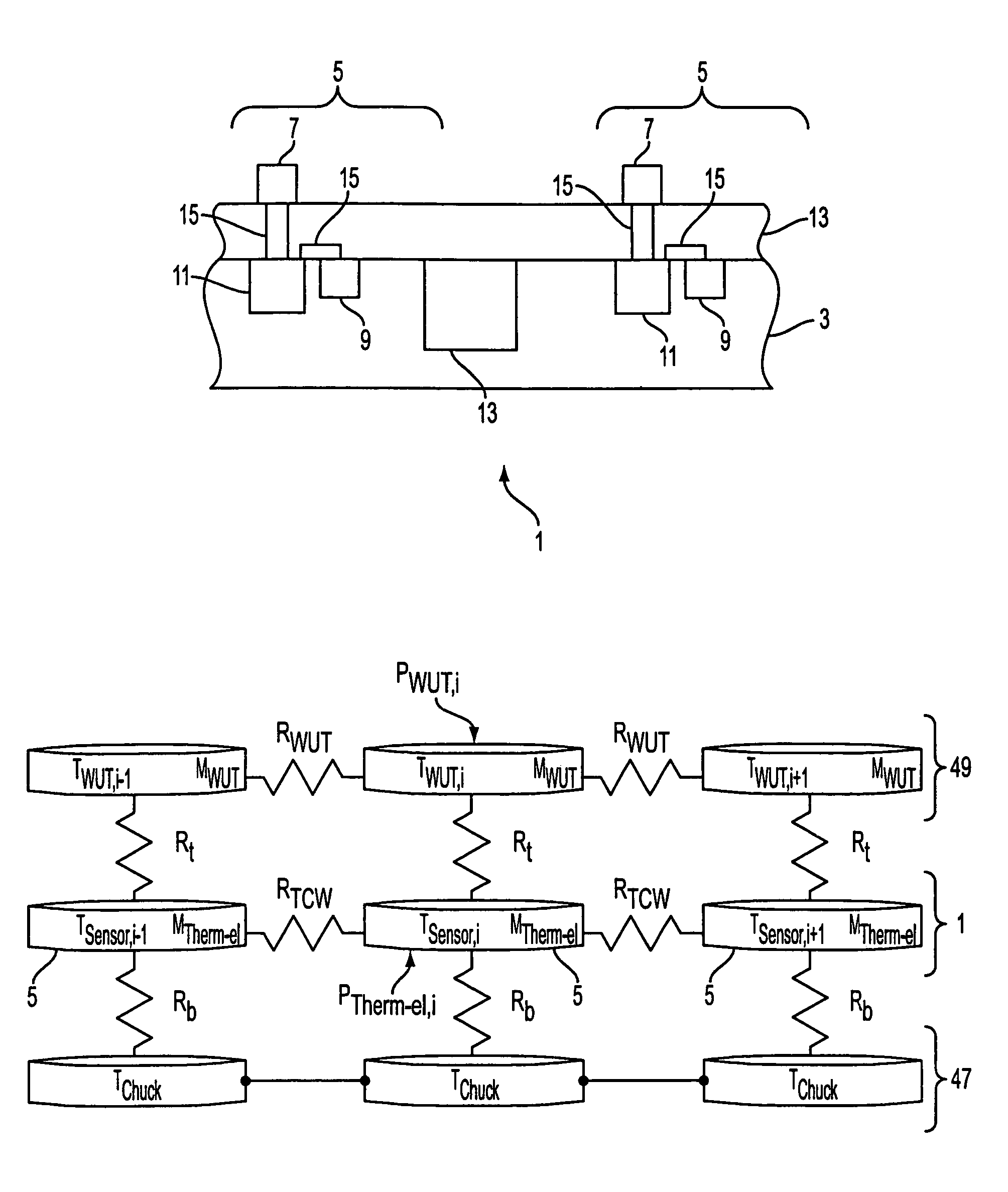 Thermal control of a DUT using a thermal control substrate