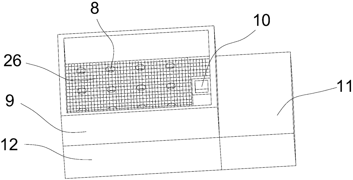 Stereoscopic greening intelligent water-saving irrigation system