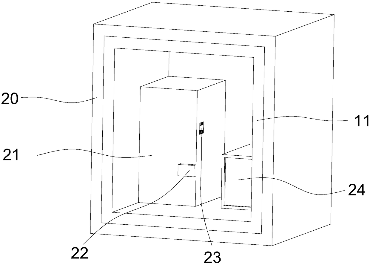 Stereoscopic greening intelligent water-saving irrigation system